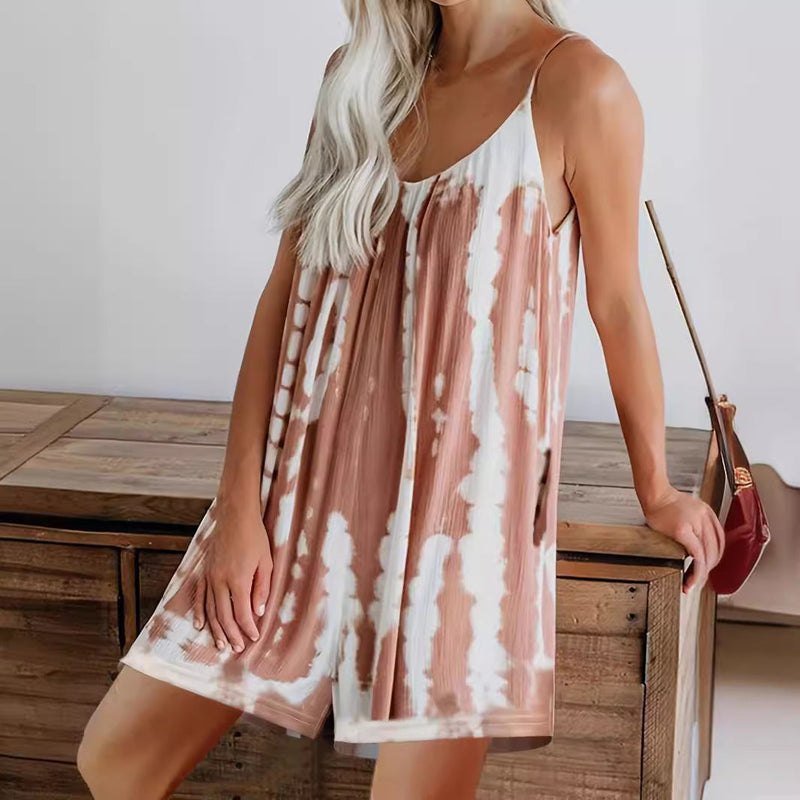 Summer Loose Strap Romper Jumpsuit