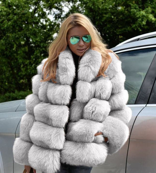 Dressbetty - Long Sleeves Warm Winter Fresh Style Coat