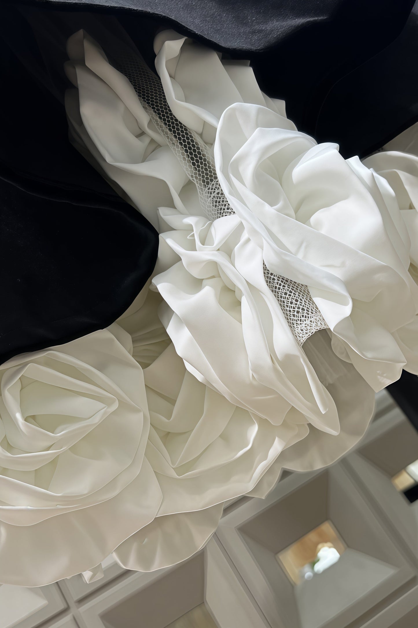 Anira Sleeveless 3d Mini Dress