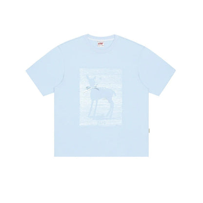 Short Sleeve T-shirt With Ribbon Bow