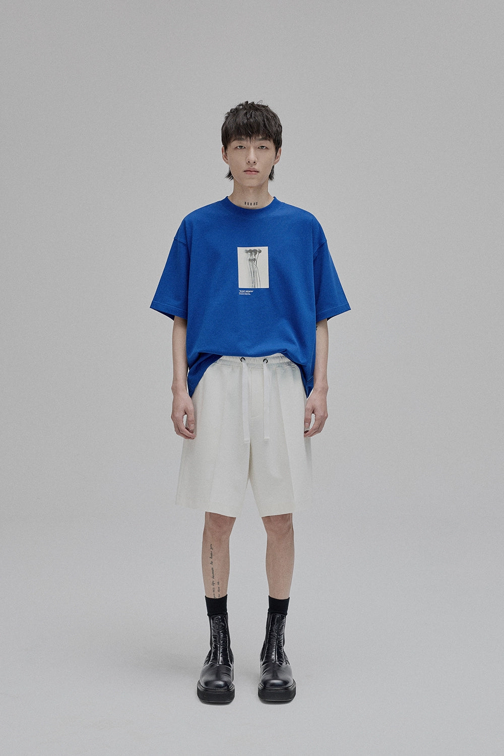Lace-up Straight Full/short Pants