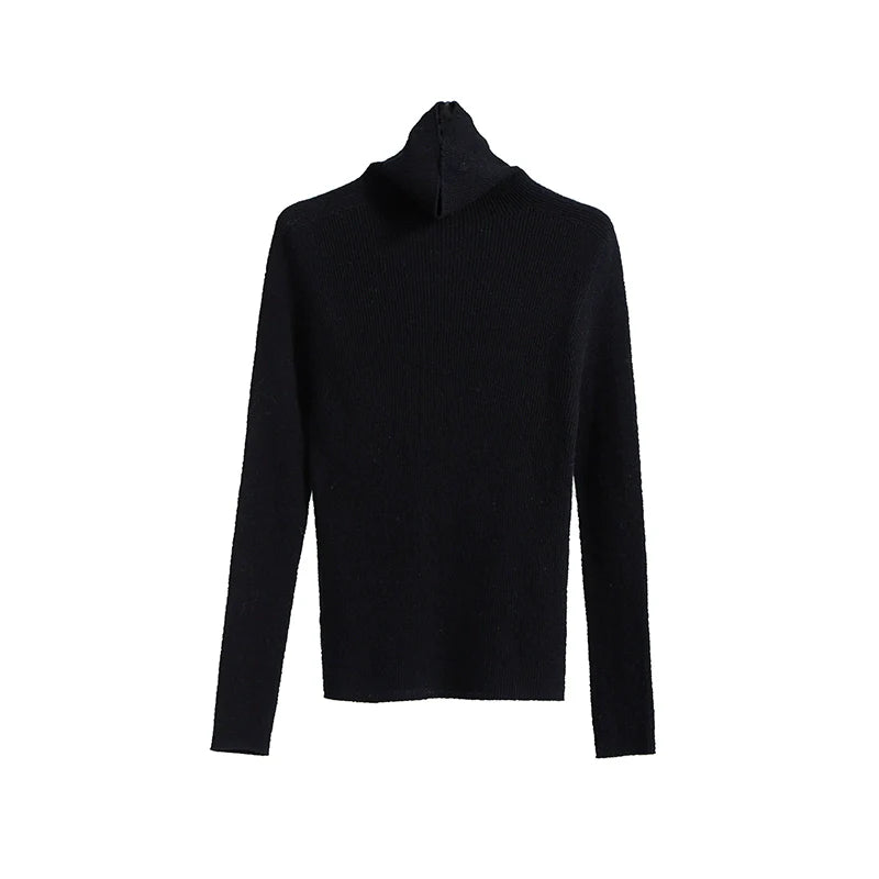 Classic French-inspired Turtleneck Sweater