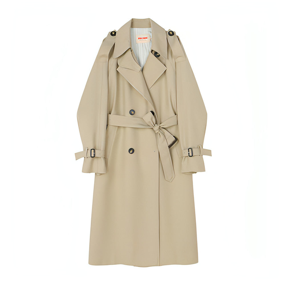 Mid-length British Style Trench Coat
