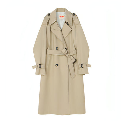 Mid-length British Style Trench Coat