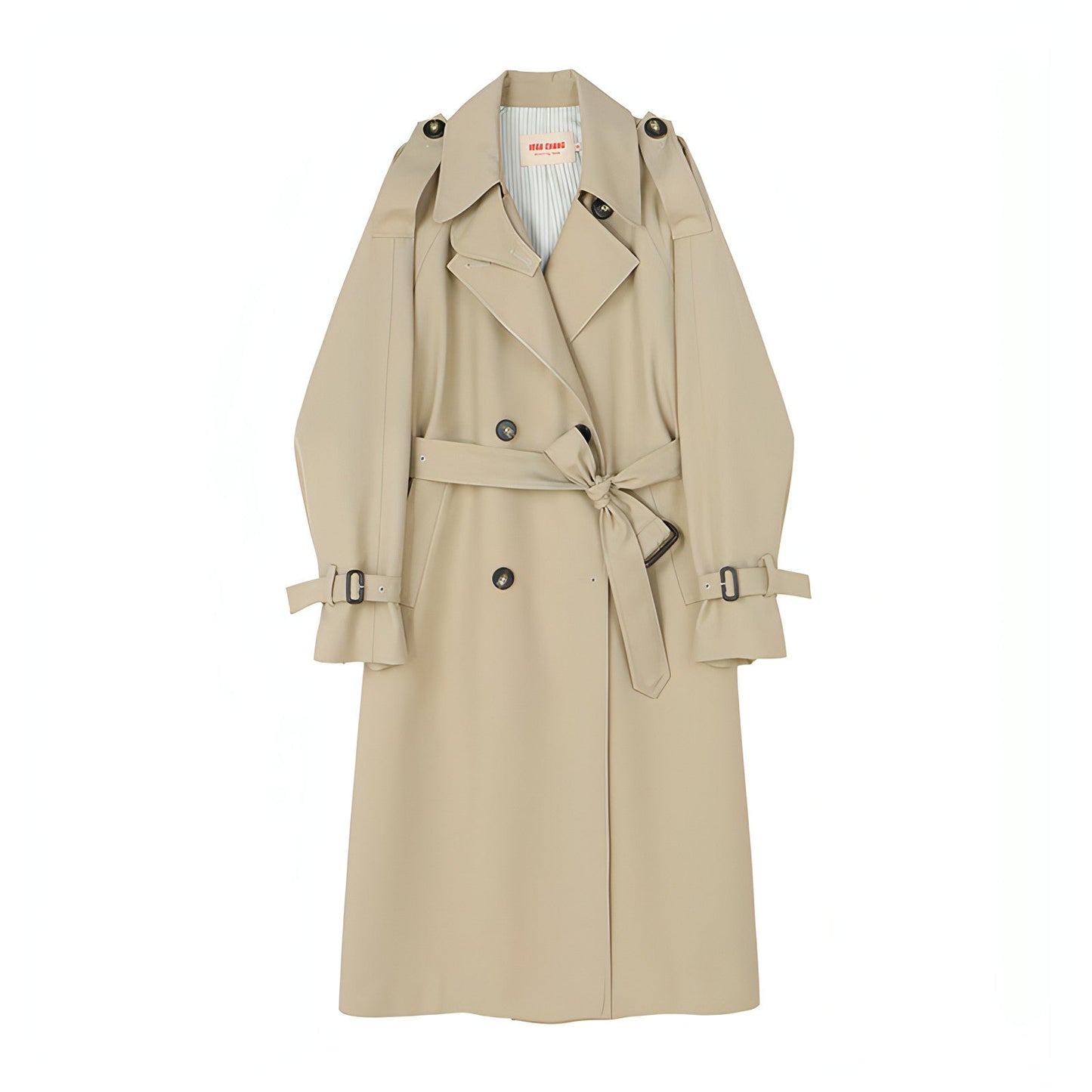 Mid-length British Style Trench Coat