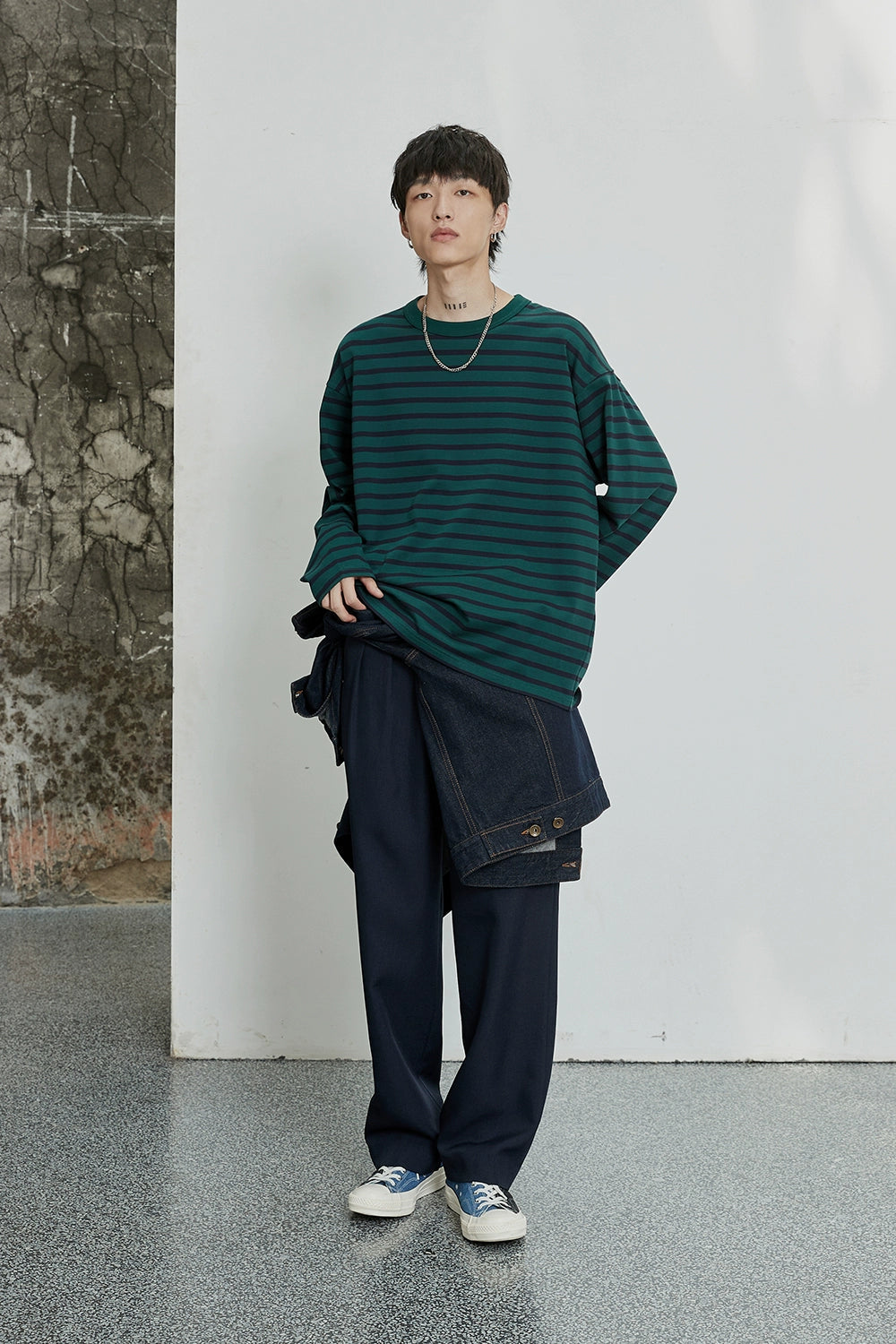 Classic Double-pleated Dress Pants