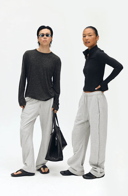 Twill Drawstring Sweatpants