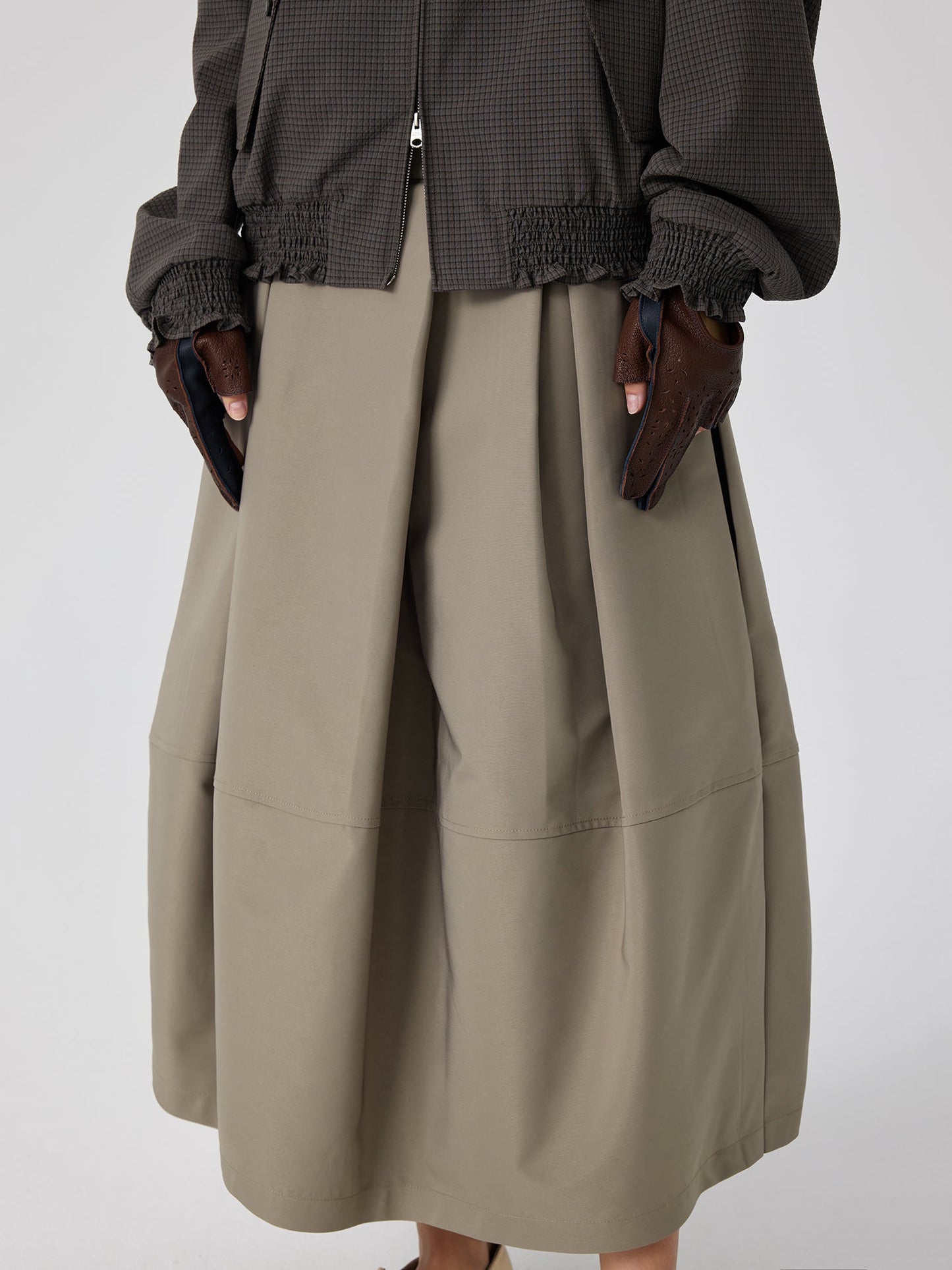 Bubble Long Skirt