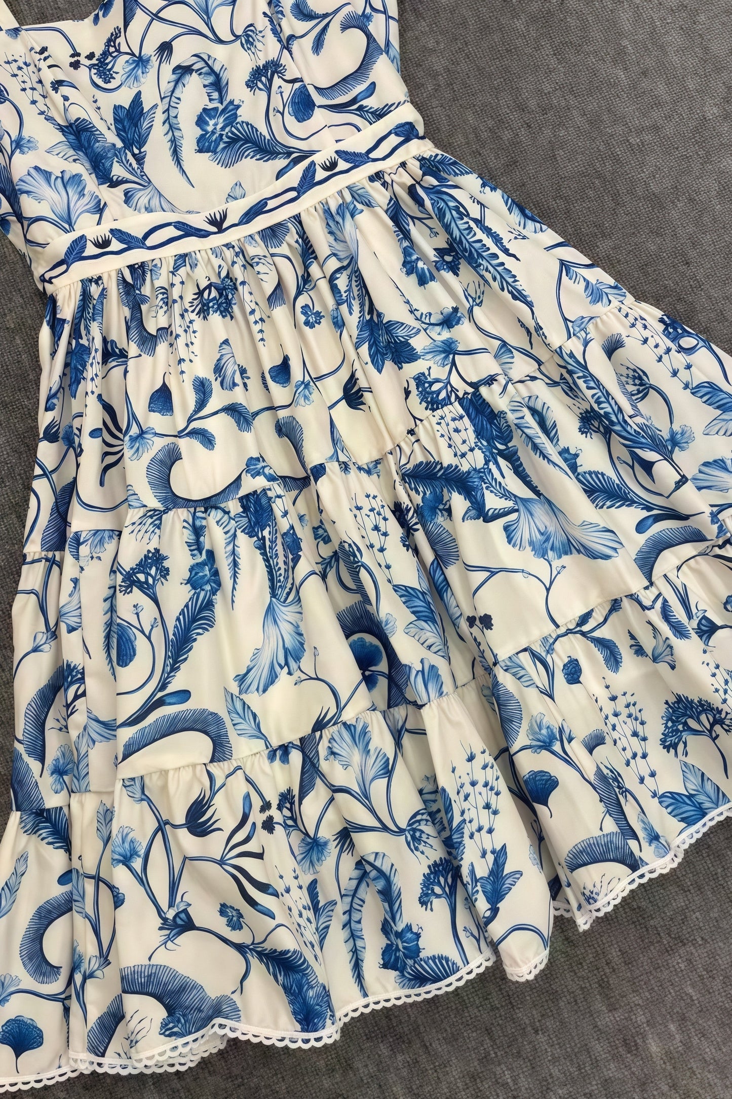 Destsd Embroidered Cotton Mini Dress