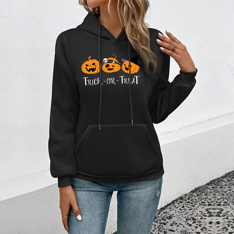 Autumn Clothing Halloween Printed Sweatshirt