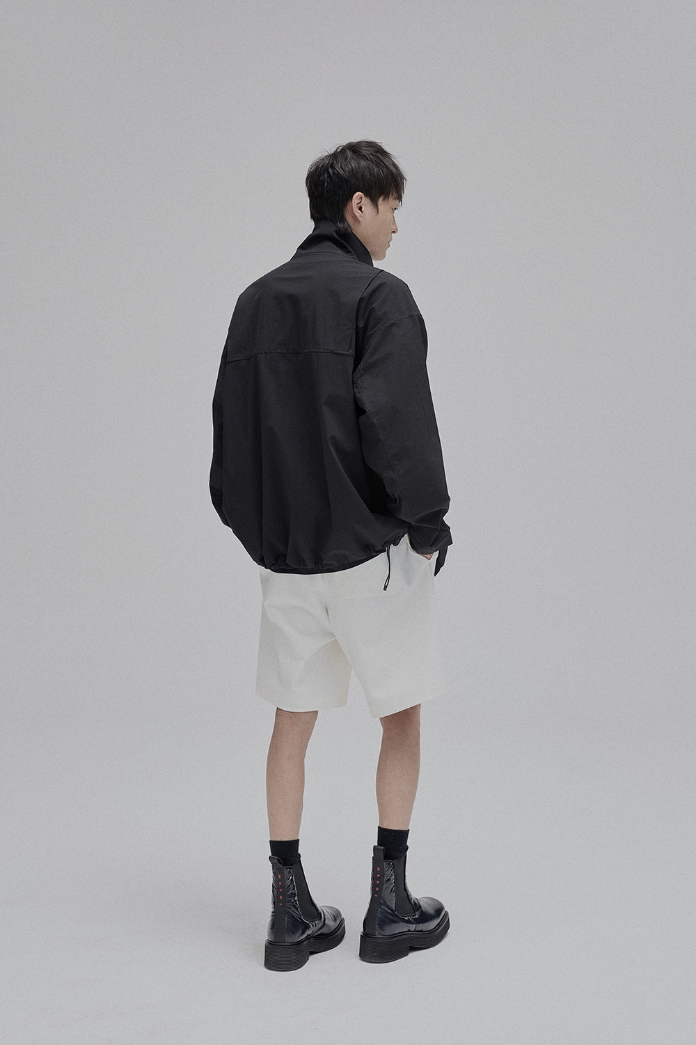 Lace-up Straight Full/short Pants