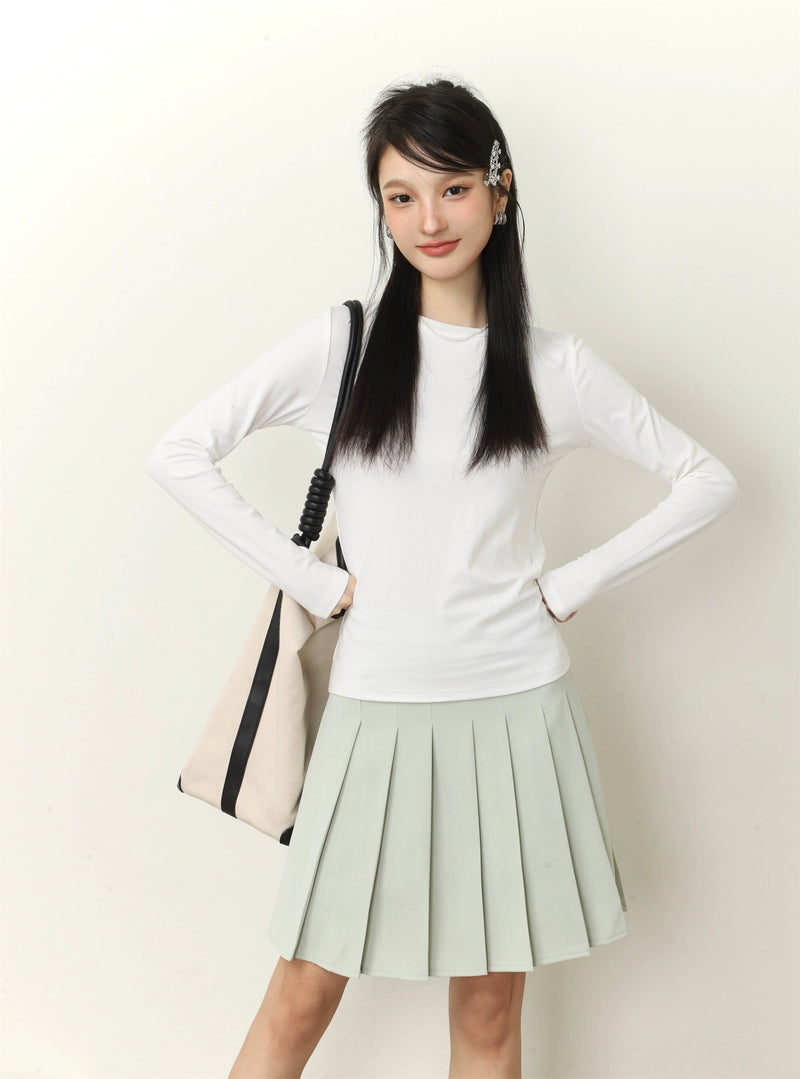 Turtleneck Long Sleeve T-shirt