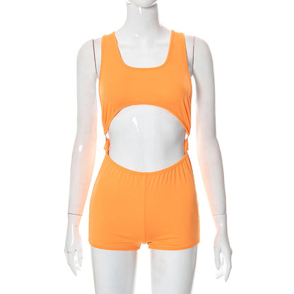 Wear Color Fitness Bodybuilding Breathable Tight Romper