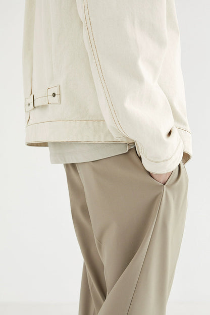 Double-pleated Comfort Dress Pants