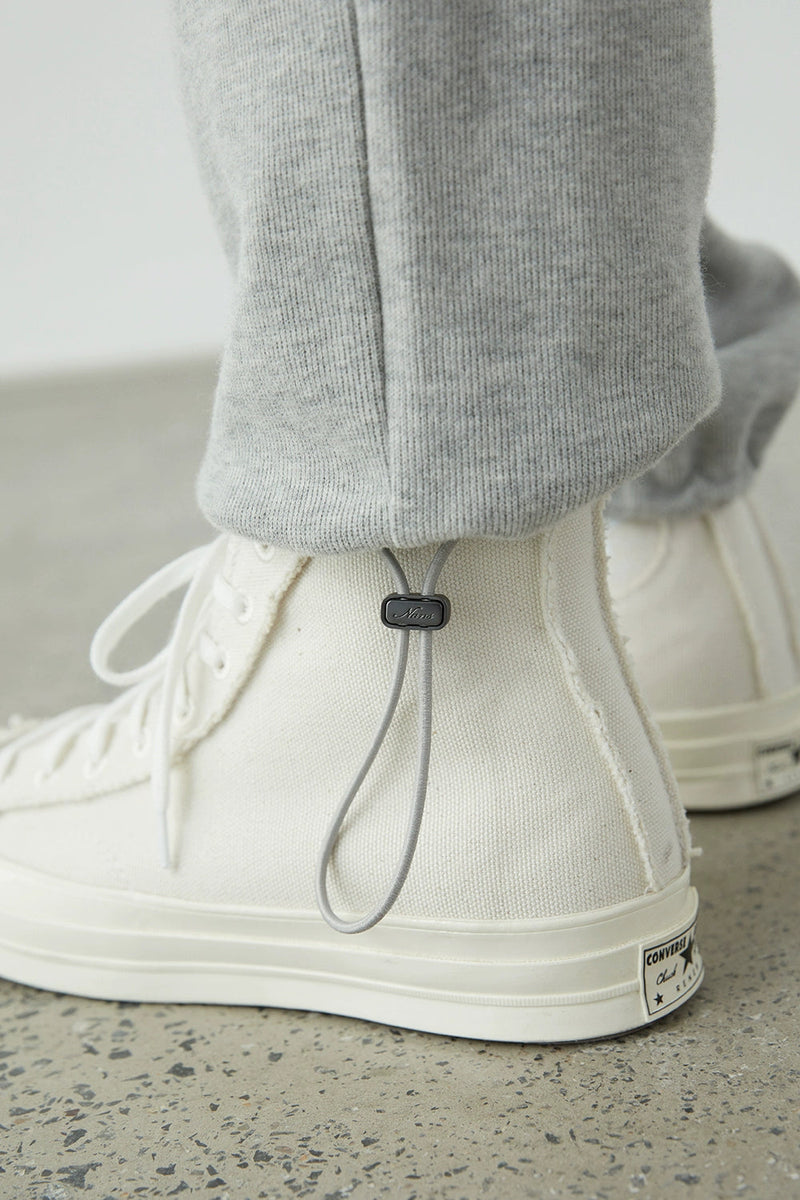 Drawstring Wide-leg Athletic Pants