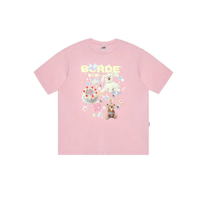 Assorted Cake Pattern T-shirt