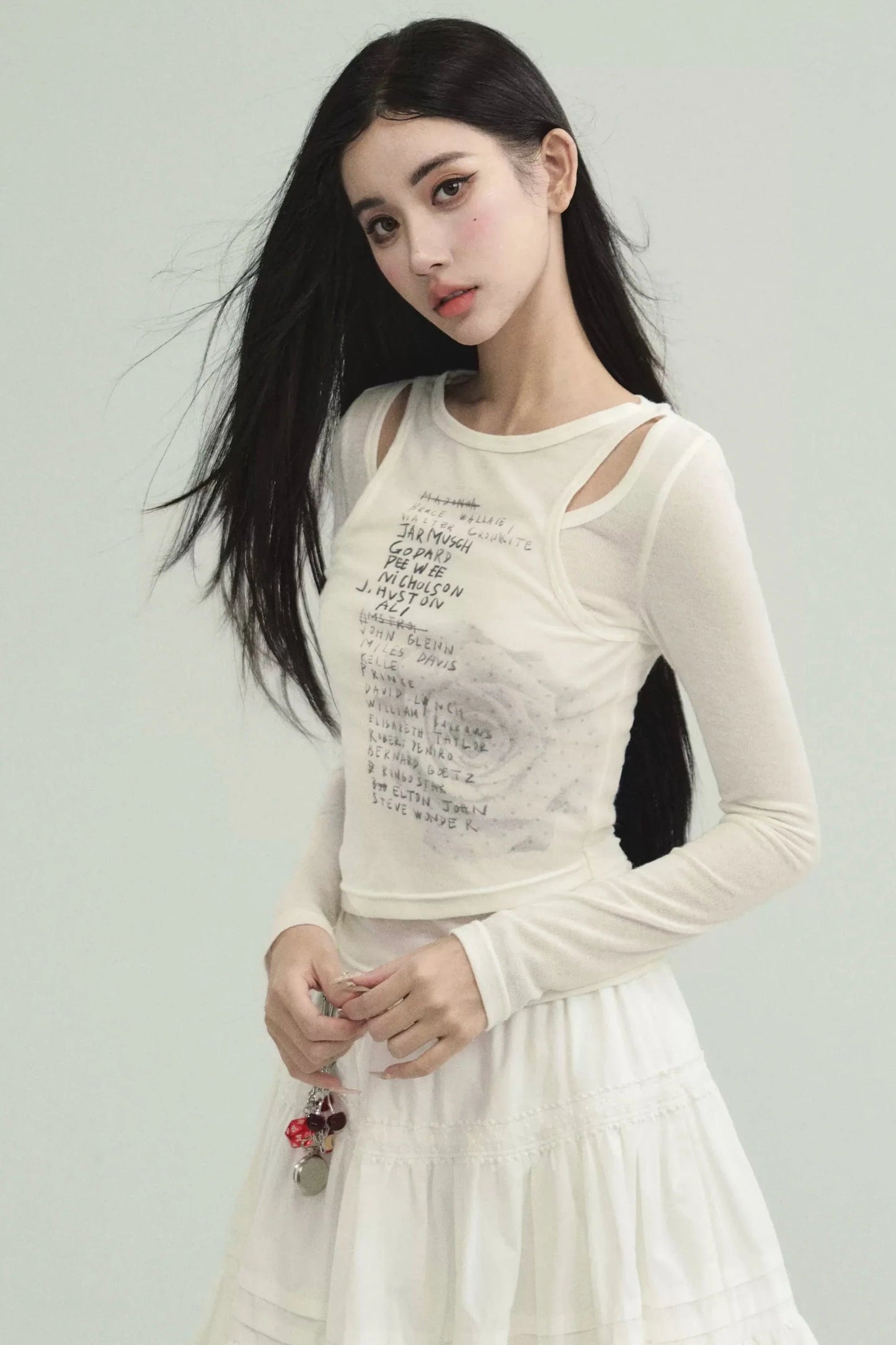 Sweet Poetry Long Sleeve Top Set-up