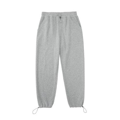 Drawstring Wide-leg Athletic Pants