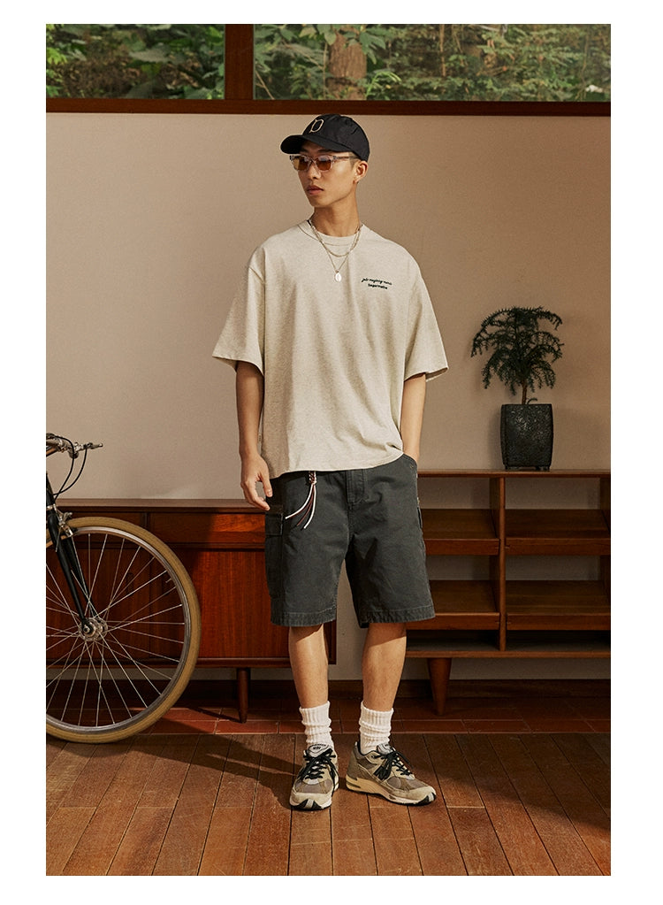Zippered Pocket Shorts