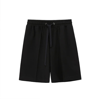 Lace-up Straight Full/short Pants