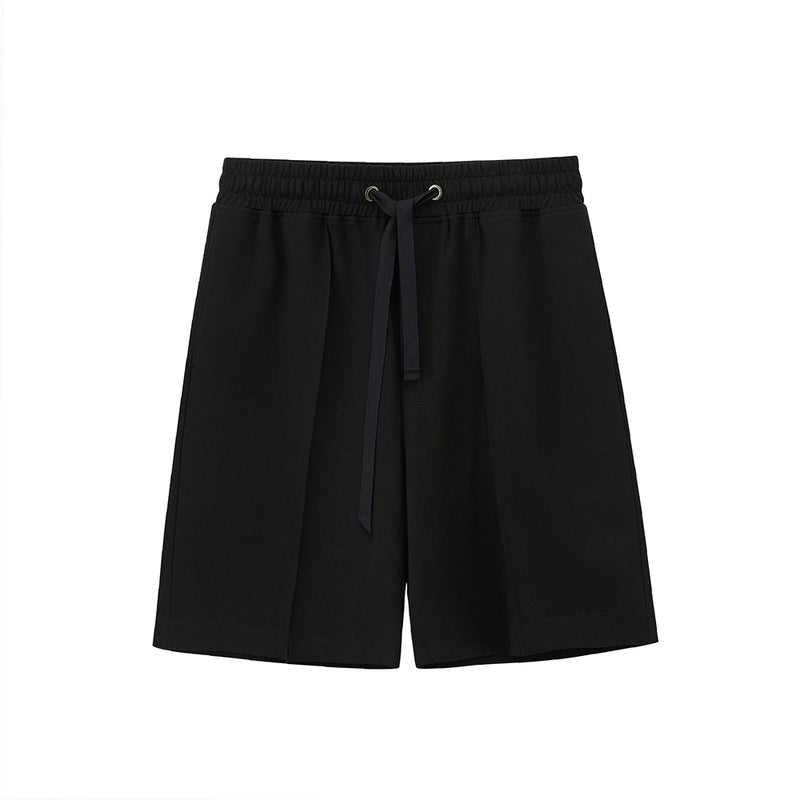 Lace-up Straight Full/short Pants