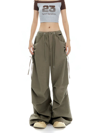 Urban Flow Wide-leg Cargo Pants