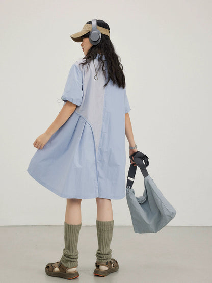 Octopusme Oversized Shirt Dress