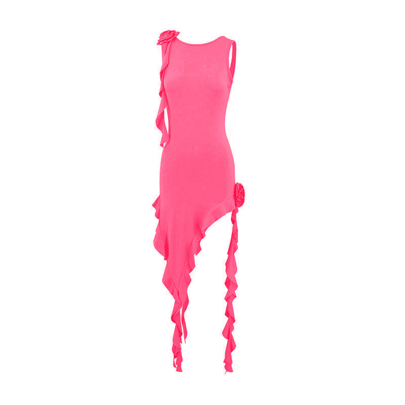 Explosion Wear Blouse Dress Jellyfish Flounced
