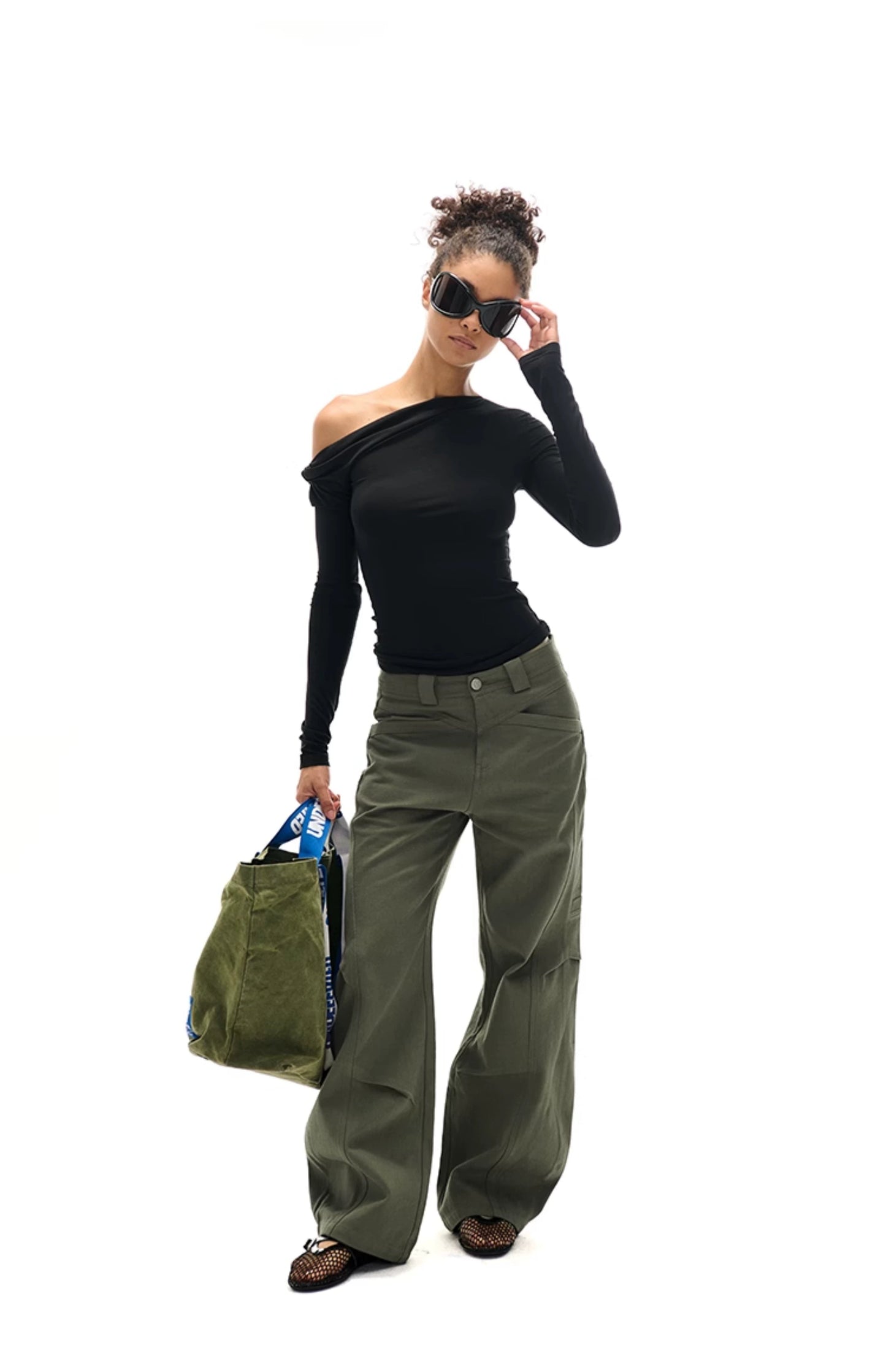 Military Green Cargo Pants