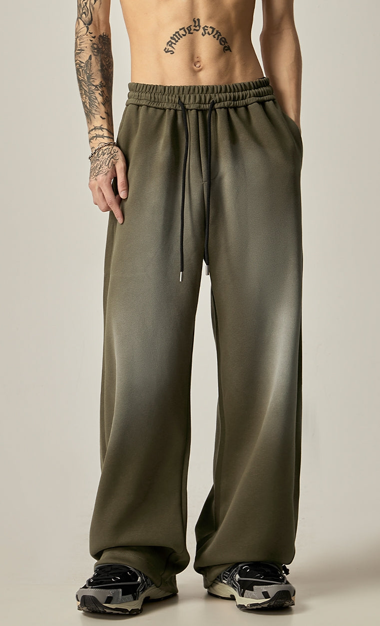Silky Wide-leg Drawstring Lounge Pants