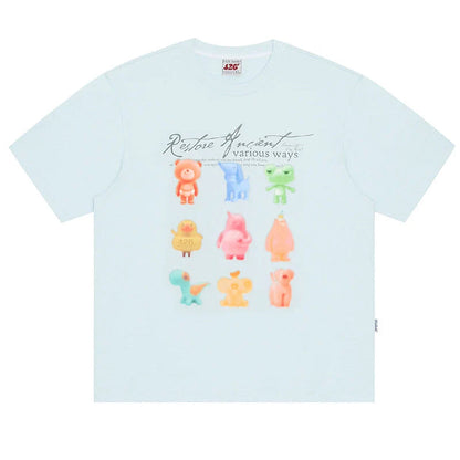 Gummies Print Summer T-shirt
