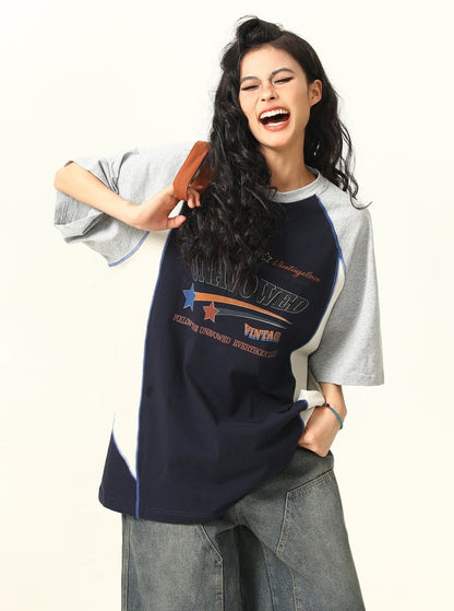 Unavowed Oversized Raglan T-shirt