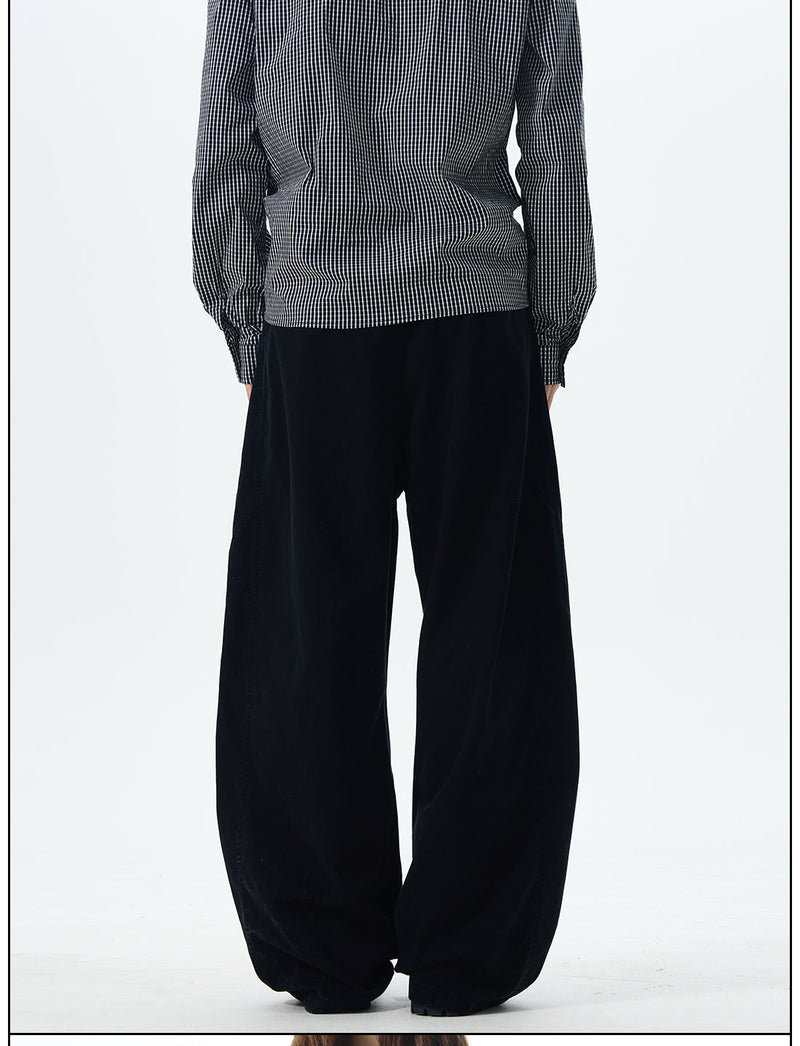 Cargo Wide Leg Canvas Pants