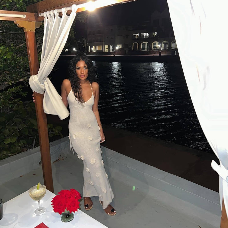 Natalie Embellished Maxi Dress