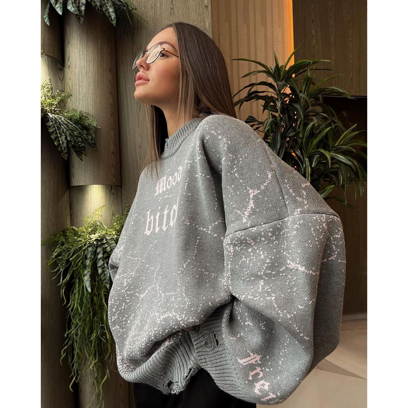 Knitted Pullover Sweater