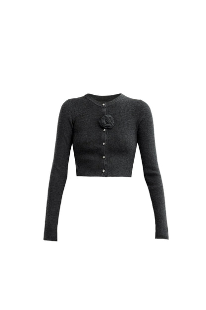 French Knitted Three-piece Set