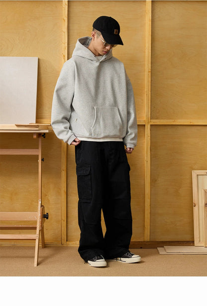 Gray Utility Cargo Pants