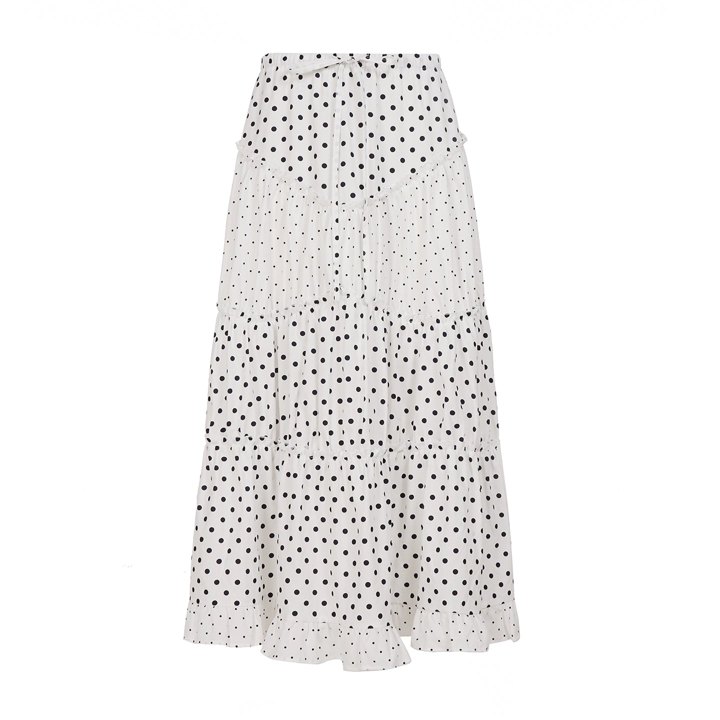 Leeanna Layered Polka Dot Skirt