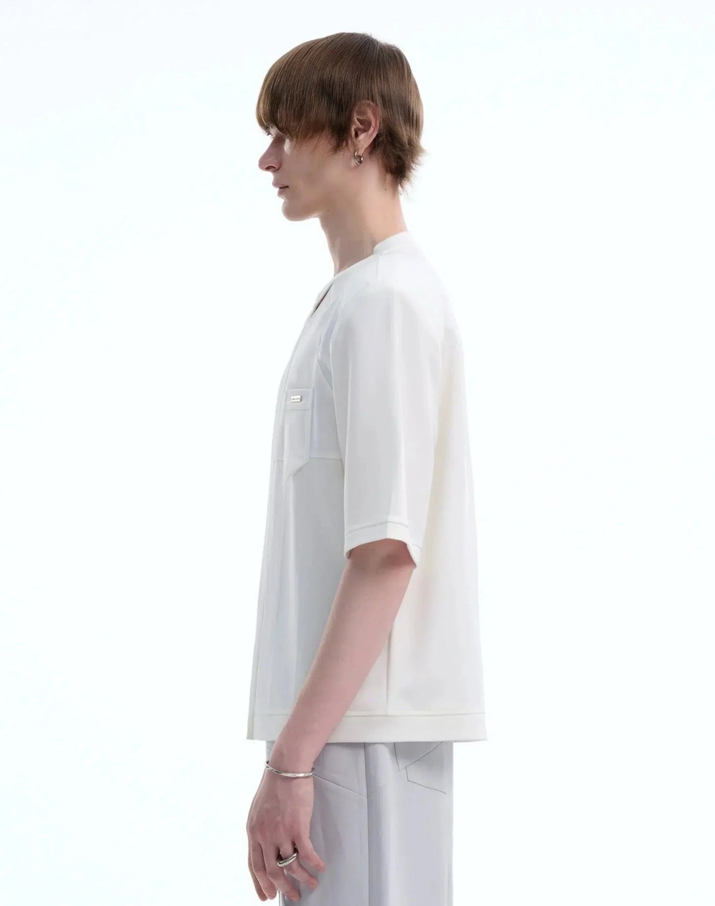 Modern Structured Layer T-shirt