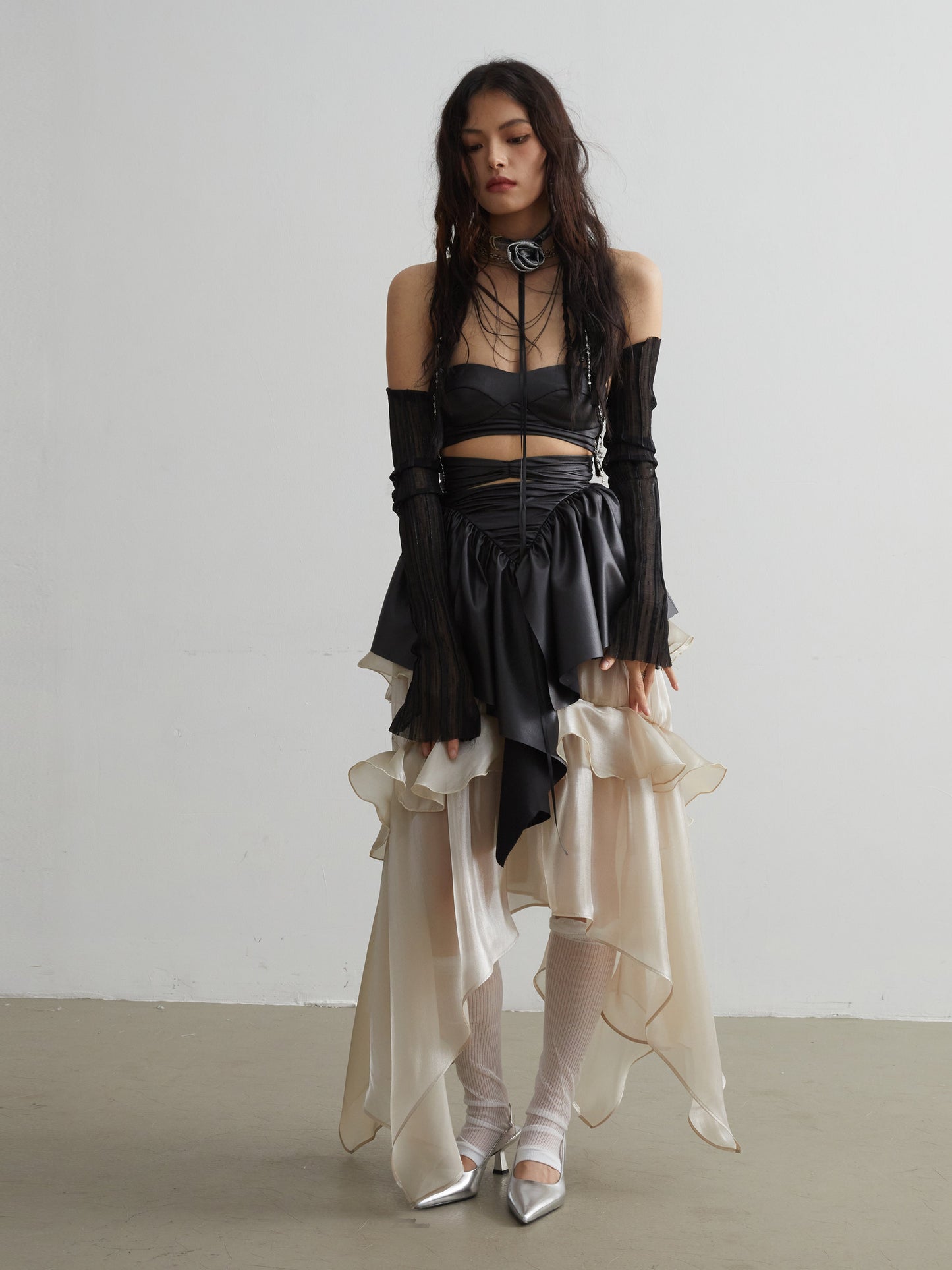Goldfish Ruffle Skirt