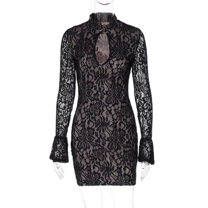 Riley Lace Bodycon Midi Dress