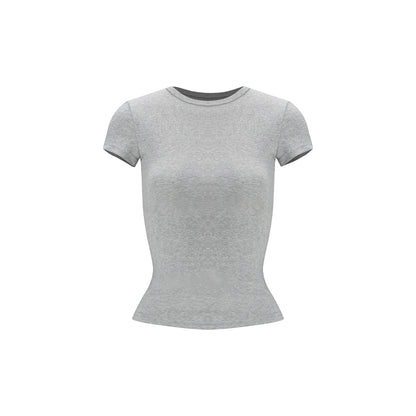 Regular-shoulder Athletic Short-sleeve T-shirt