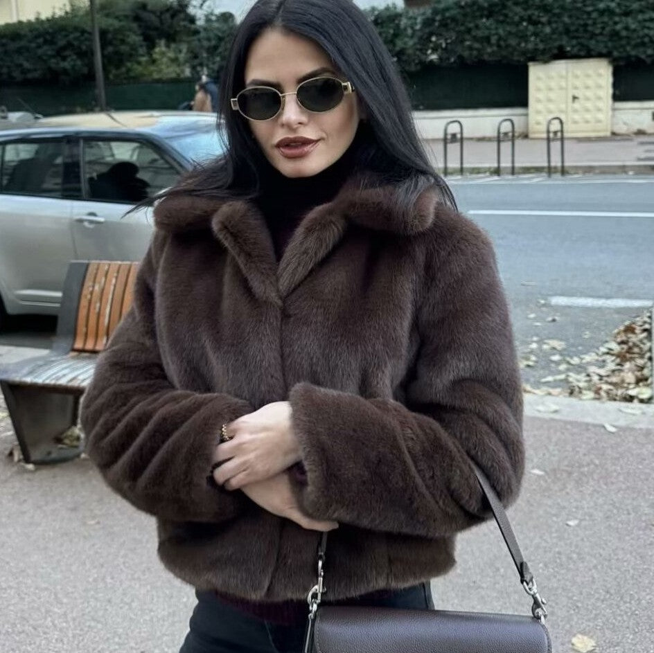 Alexia Faux Fur Coat