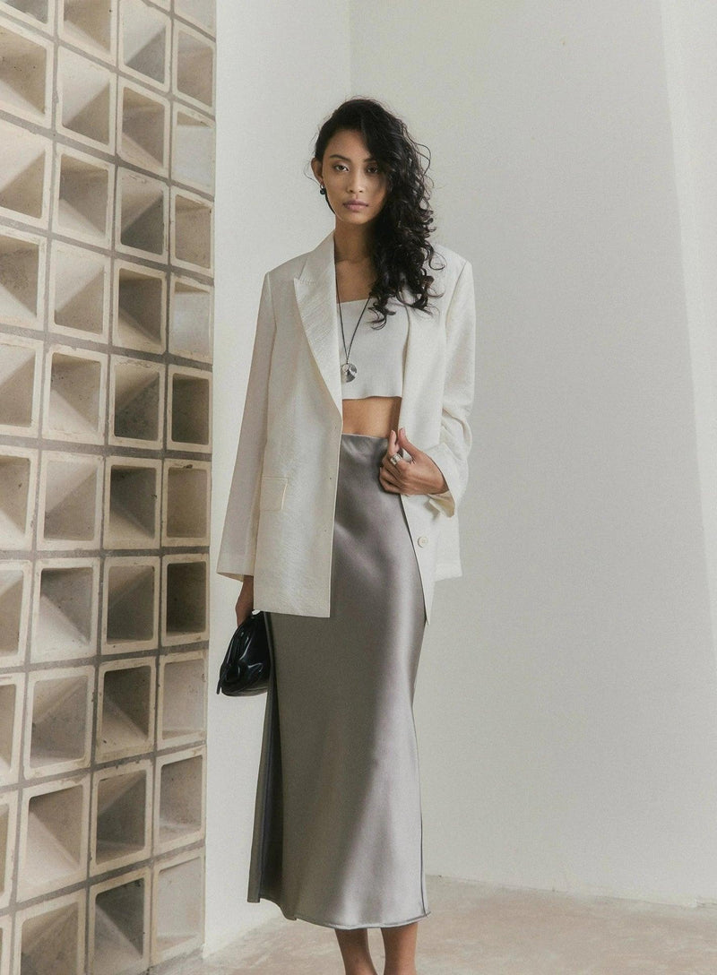 Ivory Serenity Maxi Skirt