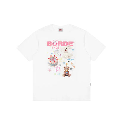 Assorted Cake Pattern T-shirt