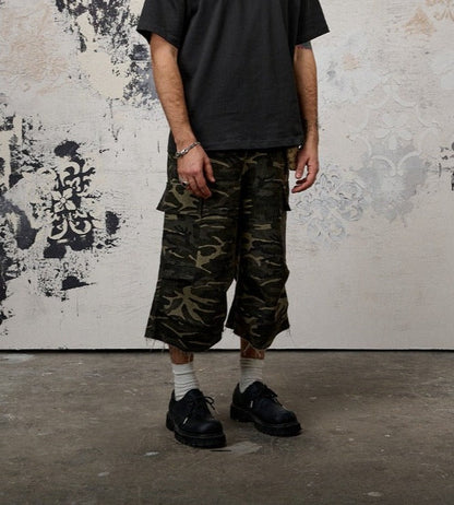 Multi-pocket Camouflage Pants