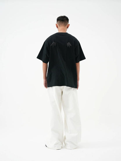 Devil Text Oversized T-shirt