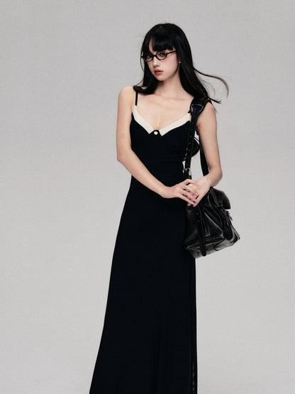Luluswings Sweetheart Contrast Trim Bodycon Dress - Evening Gown