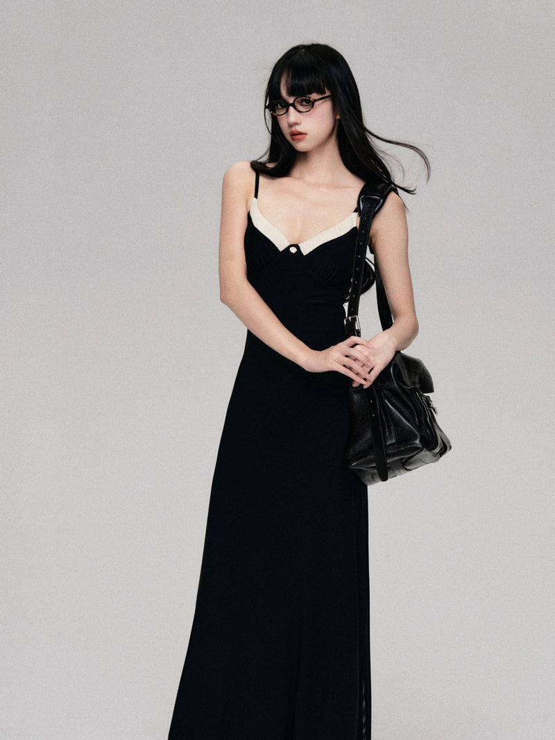 Luluswings Sweetheart Contrast Trim Bodycon Dress - Evening Gown