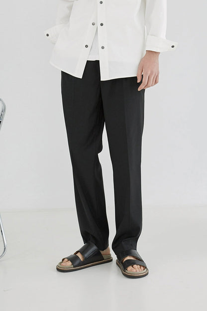 Double-pleated Comfort Dress Pants